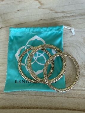 Kendra Scott Gold Lucca Bangles